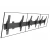 Multibrackets M Wallmount Pro MBW3U Tilt Melns – sienas stiprinājums 3 monitoriem