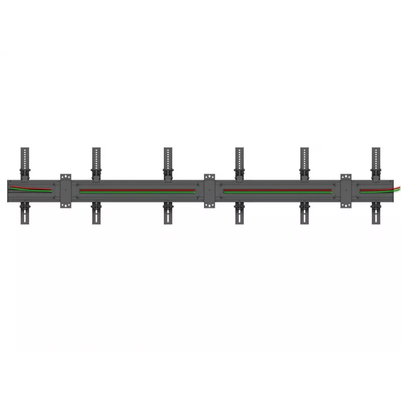 Multibrackets M Wallmount Pro MBW3U Tilt Melns – sienas stiprinājums 3 monitoriem