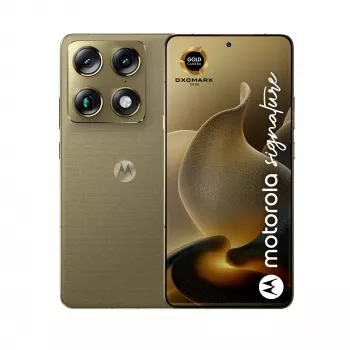 Motorola signature 17.2 cm (6.78 collas) Dual SIM Android 16.0 5G USB Type-C 16 GB 512 GB 5200 mAh Zelta