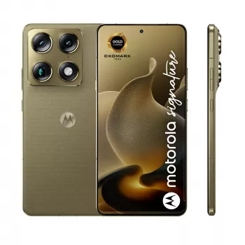 Motorola signature 17.2 cm (6.78 collas) Dual SIM Android 16.0 5G USB Type-C 16 GB 512 GB 5200 mAh Zelta
