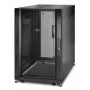 APC NetShelter SX, servera skapis, 18U, melns, 925H x 600W x 1070D mm