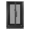 APC NetShelter SX, servera skapis, 18U, melns, 925H x 600W x 1070D mm