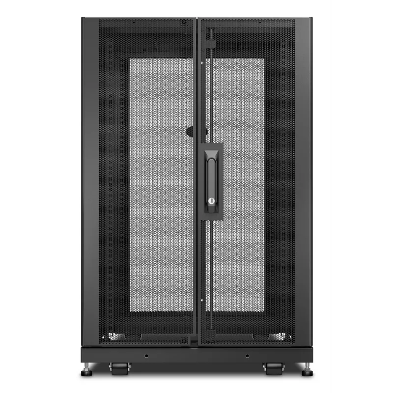 APC NetShelter SX, servera skapis, 18U, melns, 925H x 600W x 1070D mm