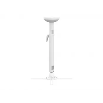 Griestu projektora stiprinājums MULTIBRACKETS M HD regulējams 620–800 mm, balts, max 30 kg