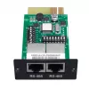 Tīkla pārvaldības karte APC SRVSMB001 – RS-485 interfeiss, 52×80×26 mm, melna/zaļa
