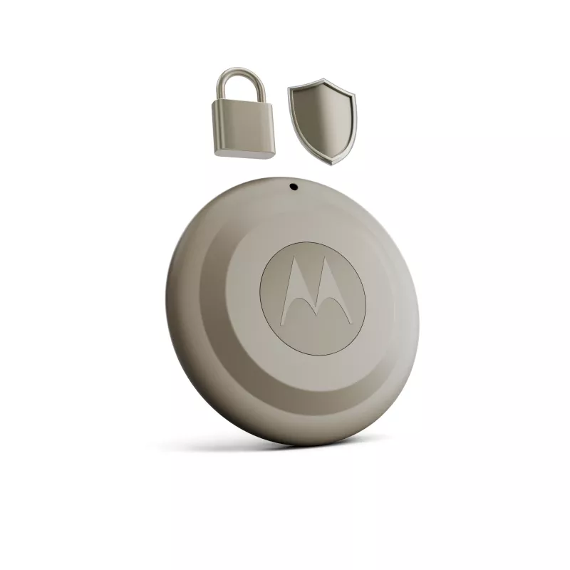 Finder Motorola moto tag 2 — universāls Bluetooth izsekotājs, zaļš, CR2032 akumulators, 14400 h darbība, 7.4 g, Ø 3.19 cm