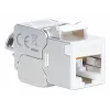 Intellinet 791304 Cat6a 10G ekranēts bezinstrumentu keystone modulis, melns