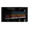 Intellinet 791304 Cat6a 10G ekranēts bezinstrumentu keystone modulis, melns