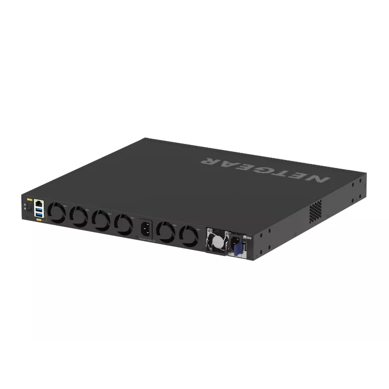 NETGEAR M4350-40X4C pārvaldāms L3 10G Ethernet (100/1000/10000) PoE slēdzis 1U melns