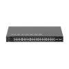 NETGEAR M4350-40X4C pārvaldāms L3 10G Ethernet (100/1000/10000) PoE slēdzis 1U melns
