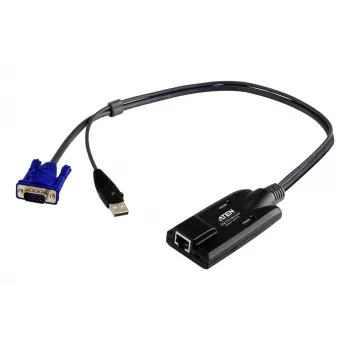 ATEN KA7170 USB–VGA uz Cat5e/6 KVM adaptera kabelis (CPU modulis)