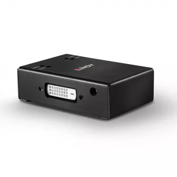 Lindy HDMI / VGA / DVI EDID ierakstītājs, 3840 x 2160 pikseļi, 18 Gbit/s, melns, metāls