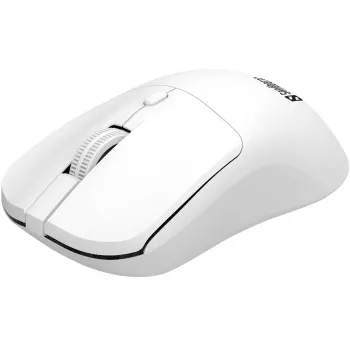 Sandberg Wireless Mouse Saver White, abpusēja, RF bezvadu, 1600 DPI, balta