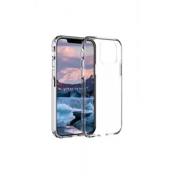 Vāciņš telefona dbramante1928 Iceland Pro iPhone 12 / 12 Pro, caurspīdīgs, plastmasa, piemērots 6.06 collu
