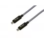USB-C uz USB-C kabelis EQUIP 3,0 m — USB 3.2 Gen 2x2, 20 Gbps, PD 240W, 4K@60Hz, melns
