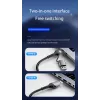 USB-HDMI adapteris EQUIP 133498 (USB-C un USB-A vīriešu uz HDMI, 1080p, alumīnija korpuss, pelēks)