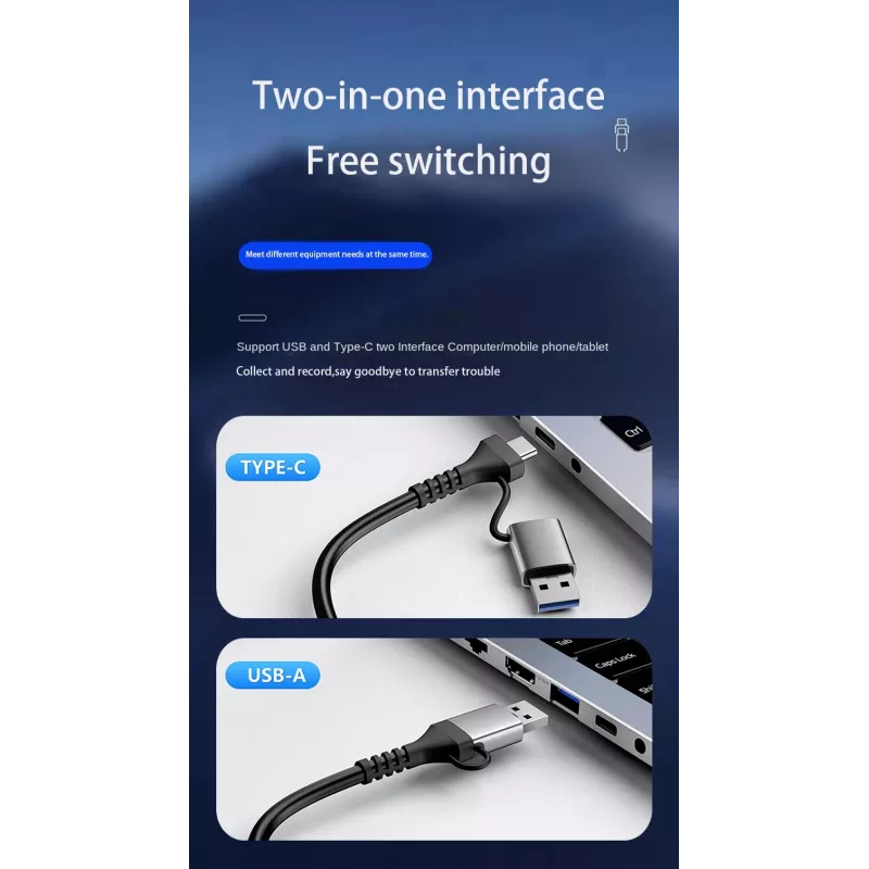 USB-HDMI adapteris EQUIP 133498 (USB-C un USB-A vīriešu uz HDMI, 1080p, alumīnija korpuss, pelēks)