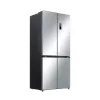 Brīvi stāvošs SxS ledusskapis Xiaomi Mijia Cross Door 502L — Kopā 502 L (Ledusskapis 326 L / Saldētava 176 L), No Frost, Energoklase E, Augstums 191,2 cm, 37 dB, Brushed Silver