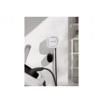 Wallbox Pulsar Max sienas lādētājs 22 kW, Wi‑Fi & Bluetooth, 5 m kabelis, IP54, IK10, balts