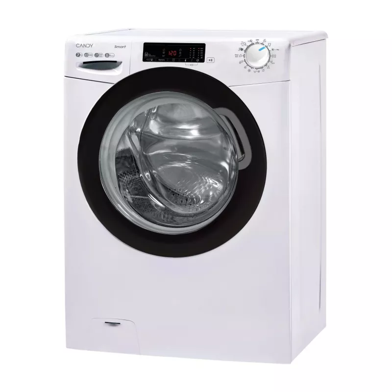 Veļas mazgājamā mašīna Candy Smart CSS 127TWB5/1-S, priekšējā ielāde, 7 kg, 1200 RPM, balta