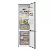 Brīvi stāvošs ledusskapis LG GBBS322CPY 375 L, sudrabs, Ledusskapis 262 L / Saldētava 113 L, No Frost, LED displejs