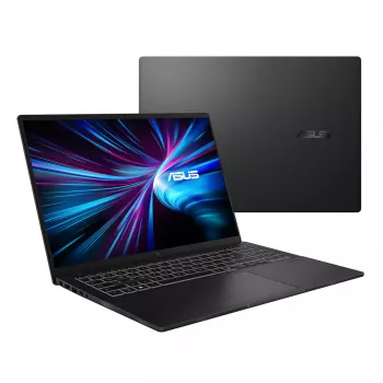 Portatīvais dators ASUS V3607VP-RP020W V16 — 16 collu WUXGA (1920×1200) pretatspīduma, Intel Core 7 10-kodolu 2.5/5.2GHz, 16GB DDR5, NVMe PCIe4 SSD + 1TB H-HDD, RTX 5070 8GB GDDR7, WIN11 Home