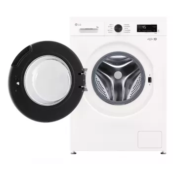 Veļas mazgājamā mašīna LG F4X1009NWB — 9 kg, 1310 apgr./min, A klase, balta