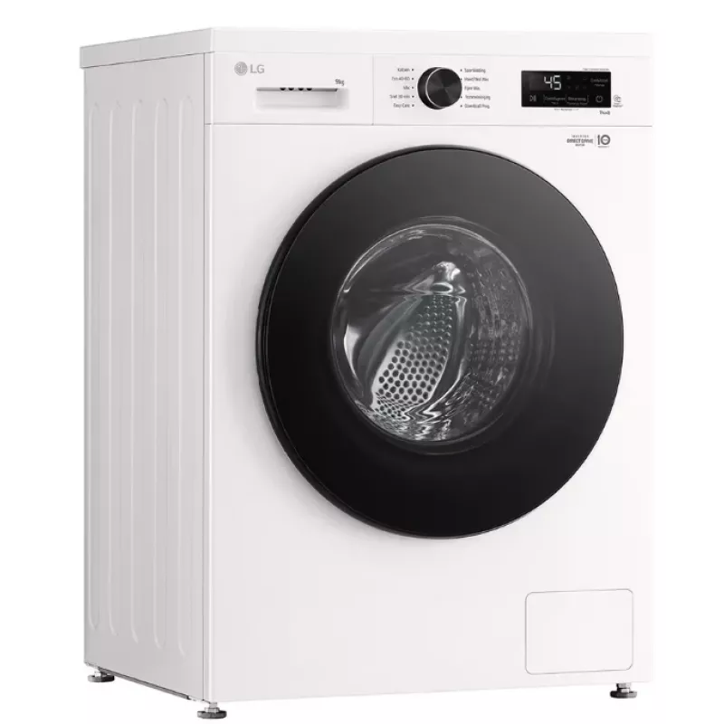 Veļas mazgājamā mašīna LG F4X1009NWB — 9 kg, 1310 apgr./min, A klase, balta