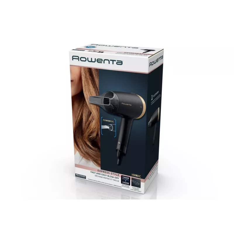 Rowenta Express Style CV1810 matu žāvētājs 1600 W Melns, Sudrabs