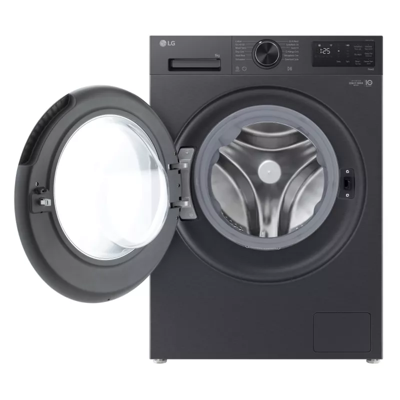 LG F2X50S9TBB veļas mazgājamā mašīna Front-load 9 kg 1170 RPM Melna