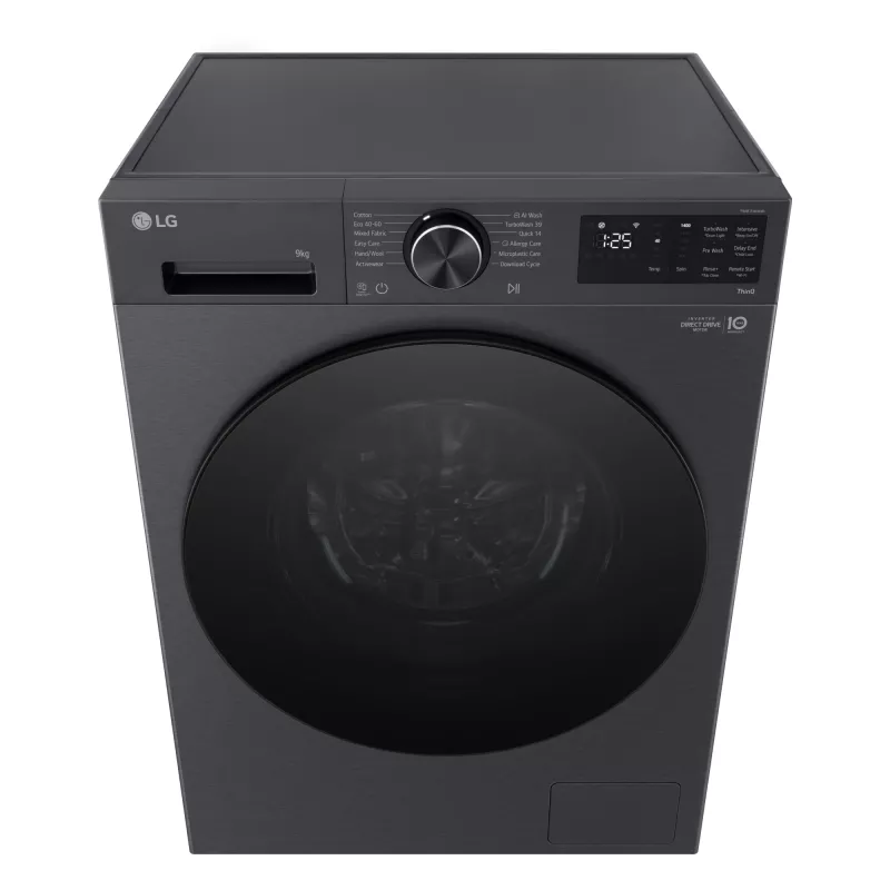 LG F2X50S9TBB veļas mazgājamā mašīna Front-load 9 kg 1170 RPM Melna