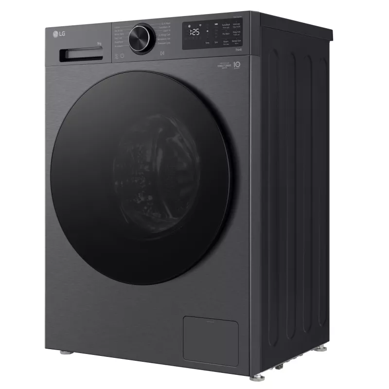 LG F2X50S9TBB veļas mazgājamā mašīna Front-load 9 kg 1170 RPM Melna