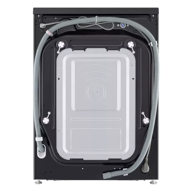 LG F4X5011TBB priekšējās ielādes veļas mazgājamā mašīna, 11 kg, melna