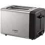 Bosch TAT4P420 tosteris 2 šķēlēm 970 W Melns, Nerūsējošs tērauds