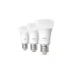 Philips Hue White Ambiance A60 E27 3 spuldzes komplekts | 6 W | Silts līdz vēss balts | Bluetooth, Zigbee