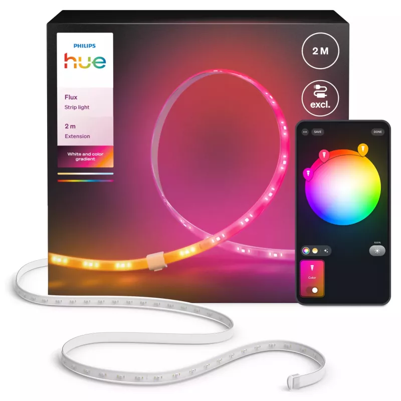 Philips Hue Flux pagarinājuma lente — 2 m