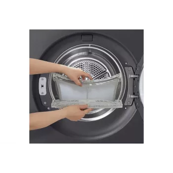 LG RHX5009TBB veļas žāvētājs Brīvi stāvošs Priekšējā ielāde 9 kg Grafīts