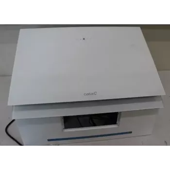 Sienas tvaika nosūcējs CATA THALASSA PRO 60 GWH, 60 cm, max 842 m³/h, LED, elektroniskā vadība, balts stikls