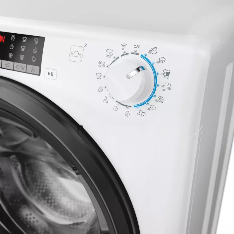 Candy Smart Pro Inverter CSO486TWMB6/1-S veļas mazgājamā mašīna, priekšējā ielāde, 8 kg, 1400 apgr./min, balta