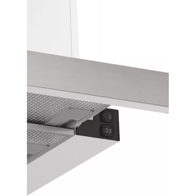 Candy CBT625/2X/1 Daļēji iebūvējams (izvelkamais) tvaika nosūcējs, nerūsējošais tērauds, 332.1 m³/h