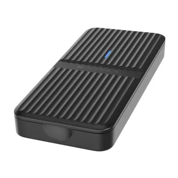 SSD korpuss Hyper HD2500GL M.2 PCIe SSD (USB4 Gen4, USB‑C) Melns