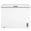 Saldētava Midea MDRC411FZE01 — brīvi stāvoša, 293 L, E energoklase, 14 kg/24h, balta