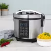 Multivārs Tristar RK-6132 — 1.5 L, 500 W, 7 automātiskās programmas, LCD, nerūsējošais tērauds/melns