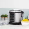 Multivārs Tristar RK-6132 — 1.5 L, 500 W, 7 automātiskās programmas, LCD, nerūsējošais tērauds/melns
