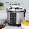 Multivārs Tristar RK-6132 — 1.5 L, 500 W, 7 automātiskās programmas, LCD, nerūsējošais tērauds/melns