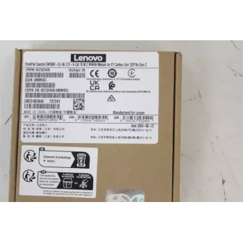 WWAN M.2 modulis Lenovo ThinkPad Quectel EM160R-GL 4G LTE-A Cat 16 X1 Carbon Gen 12 / P16v Gen 2 (42×30×2.3 mm)