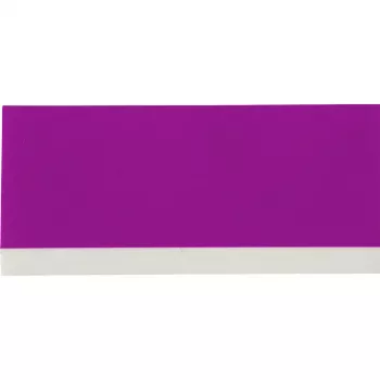 Pašlīmējoša printera etiķete Brady M21-750-595-PL — vinila, violeta uz balta, 1,91 cm × 6,4 m