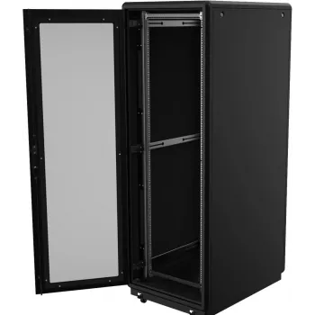 Lanview RDLAK26U758BL skaņu izolēts serveru skapis 26U