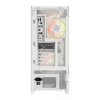 Datora korpuss DarkFlash AIRNOVA (balts) ar 3 iebūvētiem ventilatoriem