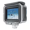 Telesin aizsargmaciņu komplekts GoPro Hero 12/11/10/9 – cietais ūdensnecaurlaidīgais korpuss un silikona pārvalks